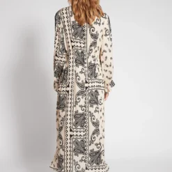 Ana Alcazar Maxi Jurk Fanasy -Goedkope Mooie Kled Winkel ana alcazar 048927 3184 9105