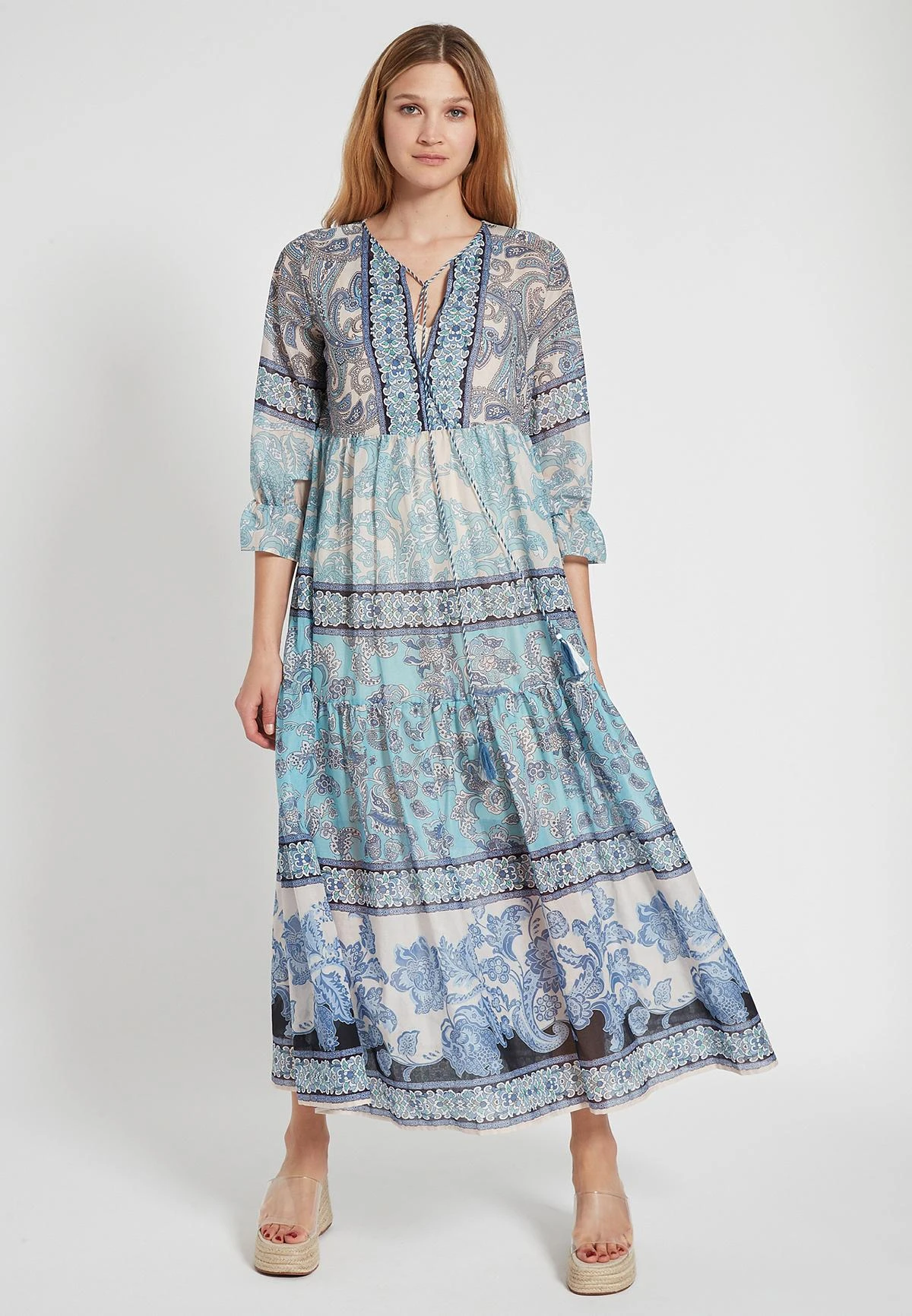 Ana Alcazar Boho Jurk Faplea 2 Ana Alcazar Boho Jurk Faplea - Afbeelding 2