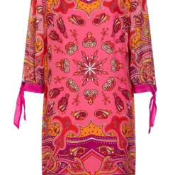 Ana Alcazar Zijde Jurk Feba -Goedkope Mooie Kled Winkel ana alcazar 048956 3192 9101