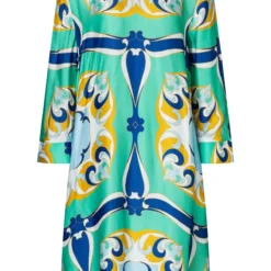 Ana Alcazar Print Jurk Fefa -Goedkope Mooie Kled Winkel ana alcazar 048963 3194 9101