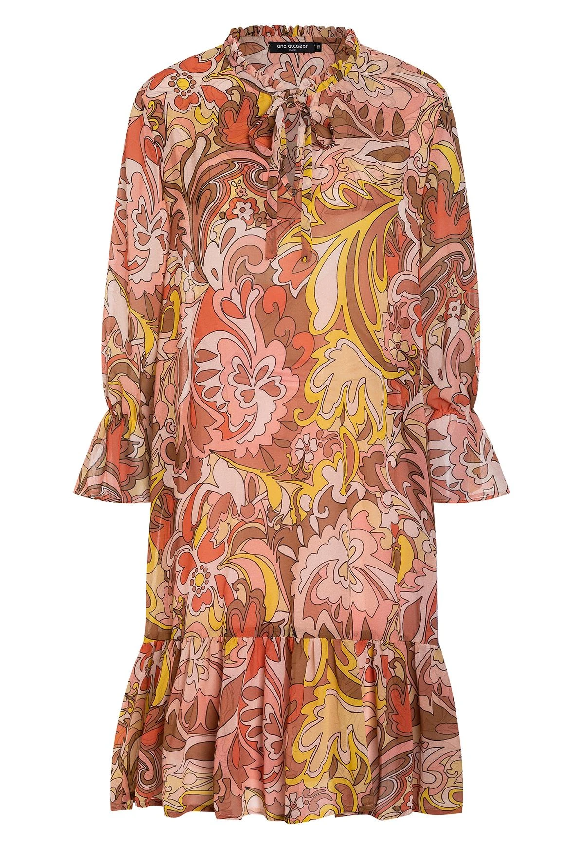 Ana Alcazar Volant Jurk Felola 7 Ana Alcazar Volant Jurk Felola - Afbeelding 7