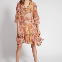 Ana Alcazar Volant Jurk Felola