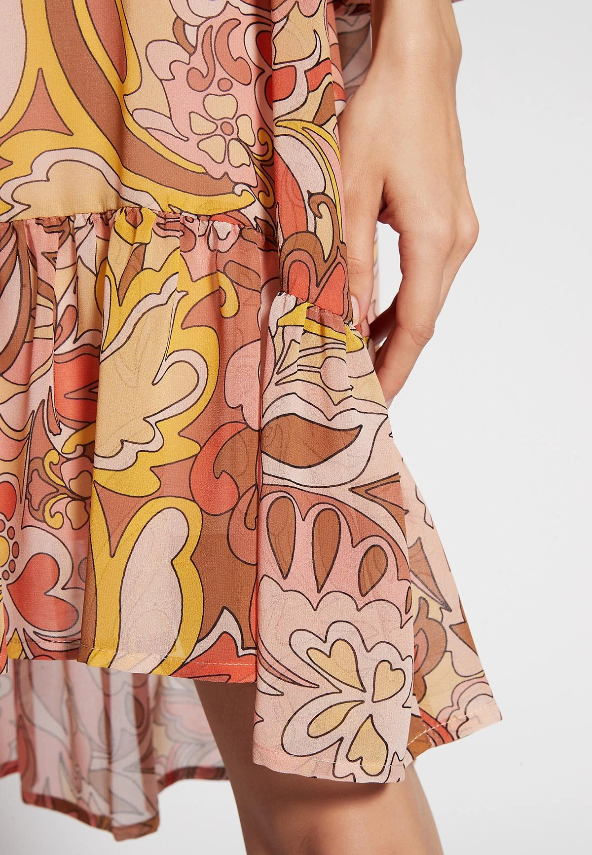 Ana Alcazar Volant Jurk Felola 4 Ana Alcazar Volant Jurk Felola - Afbeelding 4