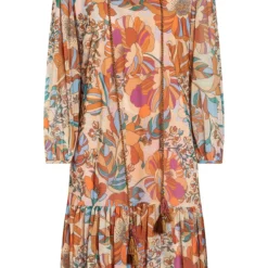 Ana Alcazar Korte Mouwen Jurk Femka -Goedkope Mooie Kled Winkel ana alcazar 048985 3200 9101