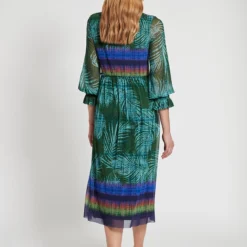 Ana Alcazar Midi Jurk Feply -Goedkope Mooie Kled Winkel ana alcazar 049003 3204 9104