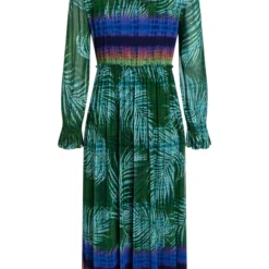 Ana Alcazar Midi Jurk Feply -Goedkope Mooie Kled Winkel ana alcazar 049003 3204 9106