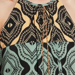 Ana Alcazar Maxi Jurk Fesme 10 Ana Alcazar Maxi Jurk Fesme -Goedkope Mooie Kled Winkel ana alcazar 049014 3206 9105