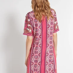 Ana Alcazar Korte Mouwen Jurk Finja -Goedkope Mooie Kled Winkel ana alcazar 049038 3211 9104