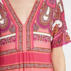 Ana Alcazar Korte Mouwen Jurk Finja -Goedkope Mooie Kled Winkel ana alcazar 049038 3211 9105