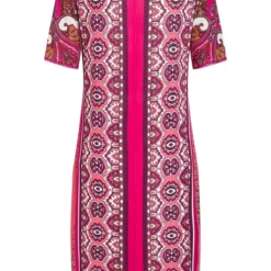 Ana Alcazar Korte Mouwen Jurk Finja -Goedkope Mooie Kled Winkel ana alcazar 049038 3211 9106