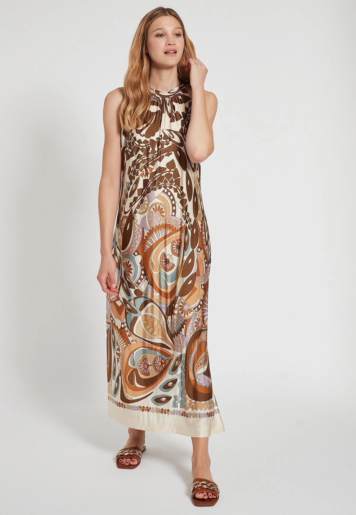 Ana Alcazar Maxi Jurk Fisea 2 Ana Alcazar Maxi Jurk Fisea - Afbeelding 2