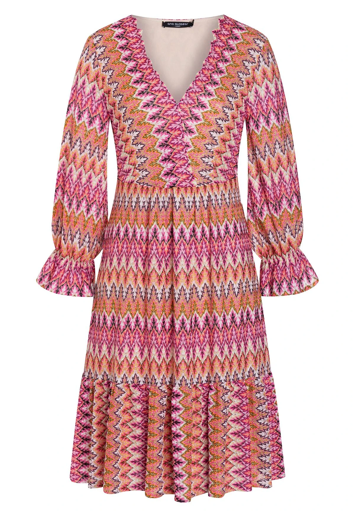 Ana Alcazar Volant Jurk Folea 6 Ana Alcazar Volant Jurk Folea - Afbeelding 6