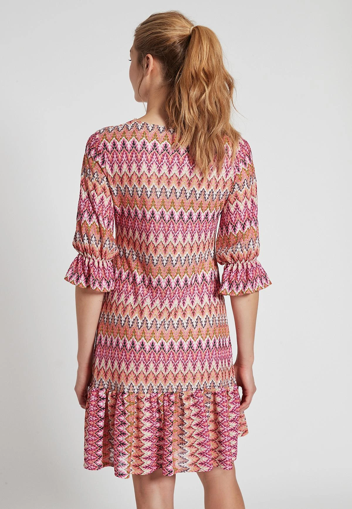 Ana Alcazar Volant Jurk Folea 3 Ana Alcazar Volant Jurk Folea - Afbeelding 3