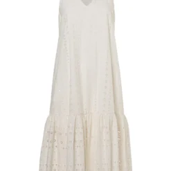 Ana Alcazar Midi Jurk Gillena -Goedkope Mooie Kled Winkel ana alcazar 049119 3227 9101