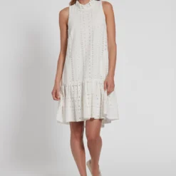 Ana Alcazar Ruches Jurk Gilly