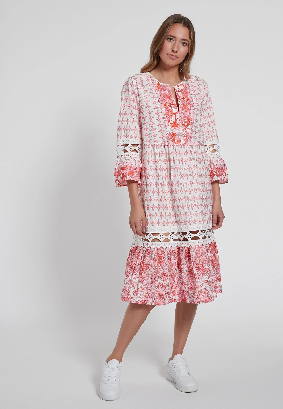 Ana Alcazar Volant Jurk Gilectra 1 Ana Alcazar Volant Jurk Gilectra