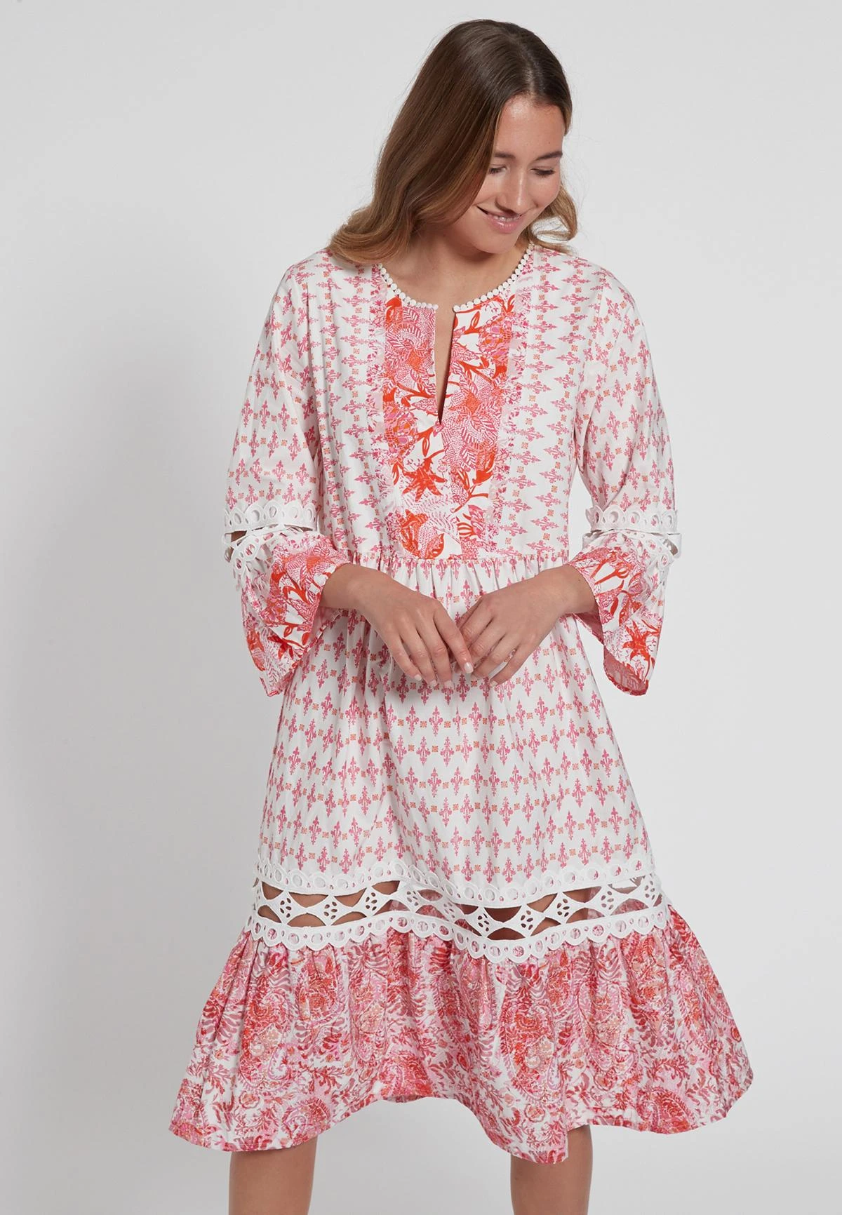 Ana Alcazar Volant Jurk Gilectra 2 Ana Alcazar Volant Jurk Gilectra - Afbeelding 2