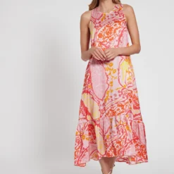 Ana Alcazar Midi Jurk Gangoris