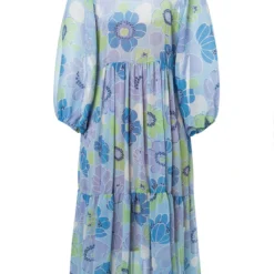 Ana Alcazar Chiffon Jurk Galoris -Goedkope Mooie Kled Winkel ana alcazar 049142 3234 9108