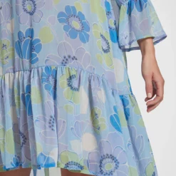 Ana Alcazar Volant Jurk Galory -Goedkope Mooie Kled Winkel ana alcazar 049143 3234 9107