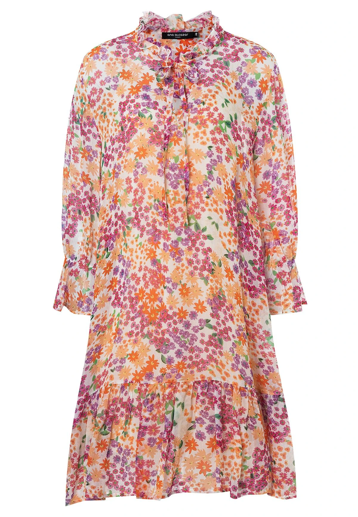 Ana Alcazar Chiffon Jurk Gifora 8 Ana Alcazar Chiffon Jurk Gifora - Afbeelding 8