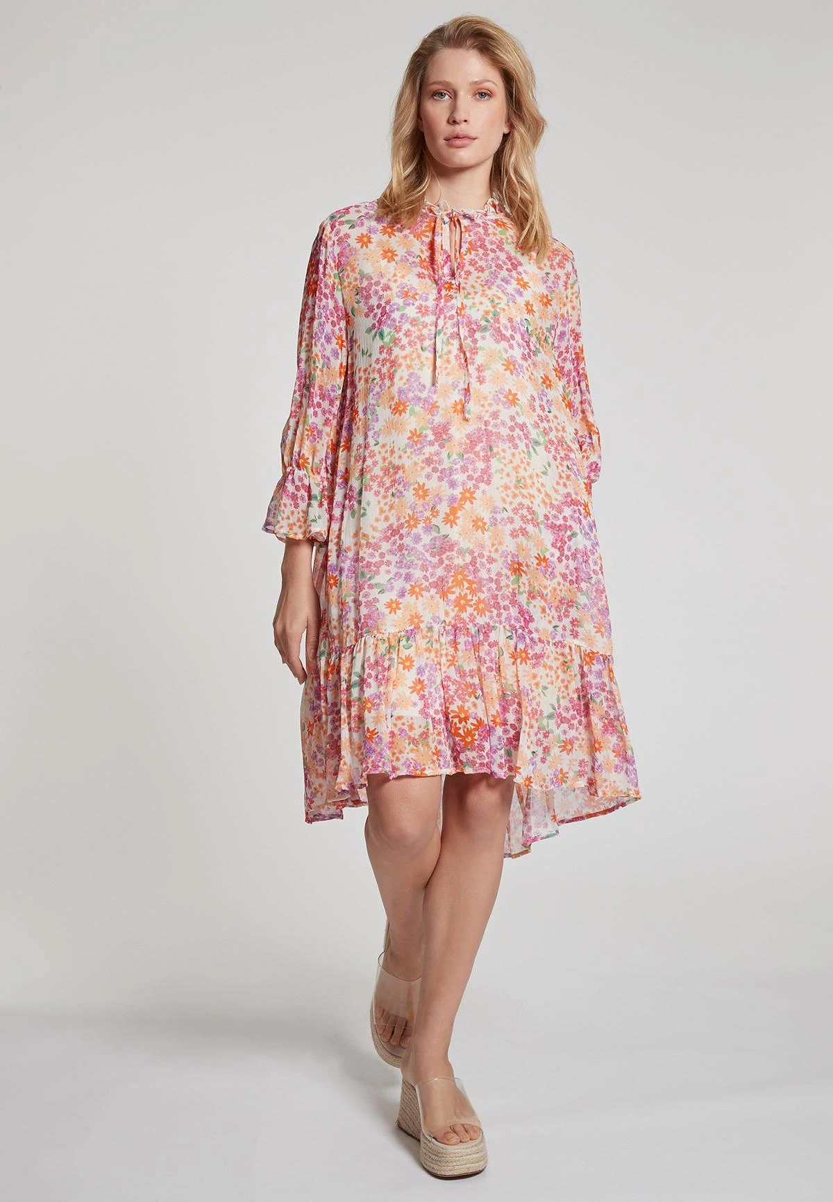 Ana Alcazar Chiffon Jurk Gifora 1 Ana Alcazar Chiffon Jurk Gifora