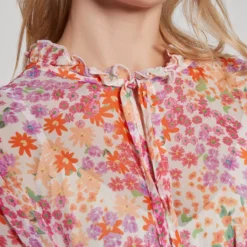 Ana Alcazar Chiffon Jurk Gifora 11 Ana Alcazar Chiffon Jurk Gifora -Goedkope Mooie Kled Winkel ana alcazar 049152 3236 9105