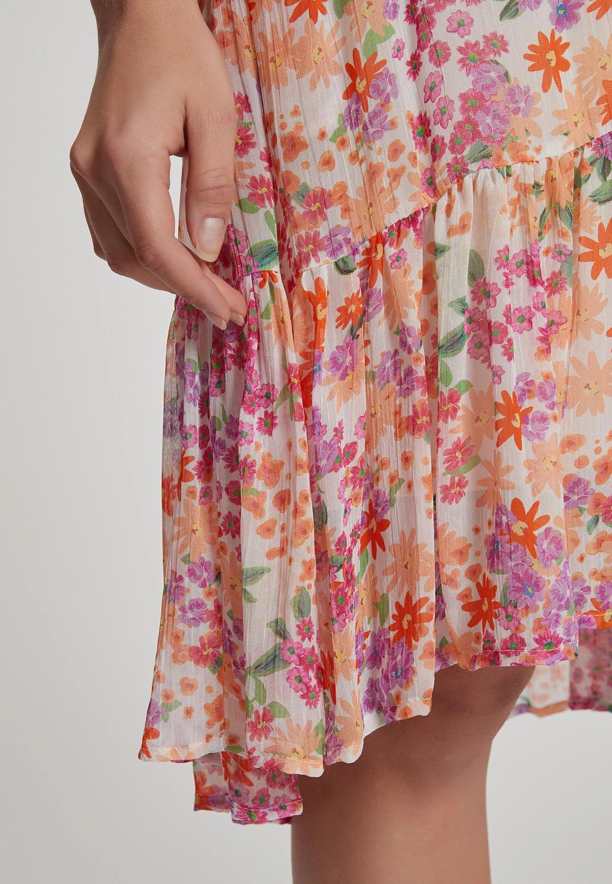 Ana Alcazar Chiffon Jurk Gifora 6 Ana Alcazar Chiffon Jurk Gifora - Afbeelding 6