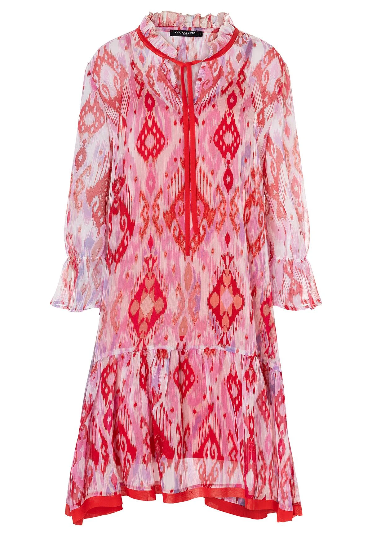 Ana Alcazar Ruches Jurk Giffey 8 Ana Alcazar Ruches Jurk Giffey - Afbeelding 8