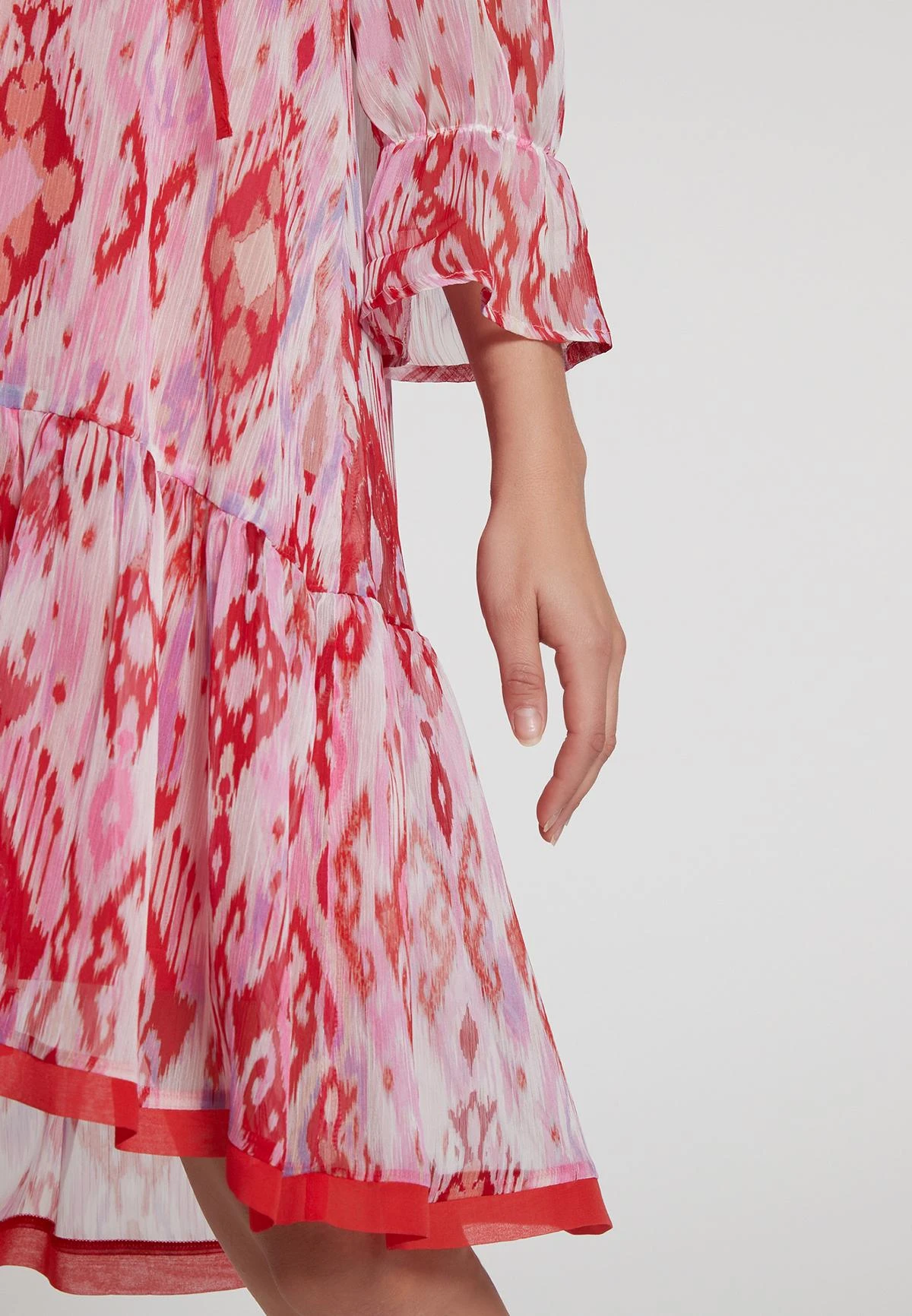 Ana Alcazar Ruches Jurk Giffey 4 Ana Alcazar Ruches Jurk Giffey - Afbeelding 4