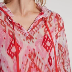 Ana Alcazar Ruches Jurk Giffey 12 Ana Alcazar Ruches Jurk Giffey -Goedkope Mooie Kled Winkel ana alcazar 049154 3237 9107