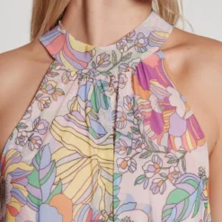 Ana Alcazar Neckholder Jurk Geoforis -Goedkope Mooie Kled Winkel ana alcazar 049160 3238 9105