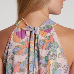 Ana Alcazar Neckholder Jurk Geoforis -Goedkope Mooie Kled Winkel ana alcazar 049160 3238 9106