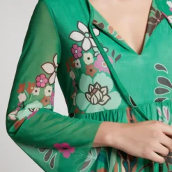 Ana Alcazar Volant Jurk Genimy -Goedkope Mooie Kled Winkel ana alcazar 049166 3240 9106