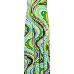 Ana Alcazar Neckholder Jurk Gealas -Goedkope Mooie Kled Winkel ana alcazar 049184 3245 9101