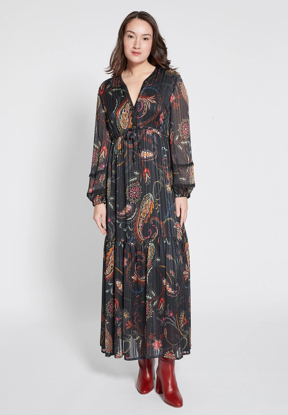 Ana Alcazar Maxi Jurk Habwy 1 Ana Alcazar Maxi Jurk Habwy