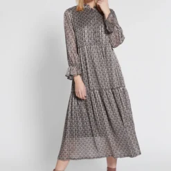 Ana Alcazar Midi Jurk Hadmy