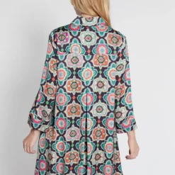 Ana Alcazar Print Jurk Haima -Goedkope Mooie Kled Winkel ana alcazar 049258 3268 9106