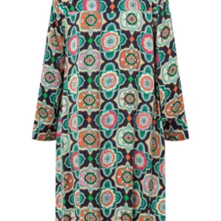 Ana Alcazar Print Jurk Haima -Goedkope Mooie Kled Winkel ana alcazar 049258 3268 9108