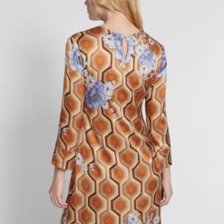 Ana Alcazar Sixties Jurk Hakila -Goedkope Mooie Kled Winkel ana alcazar 049262 3269 9105