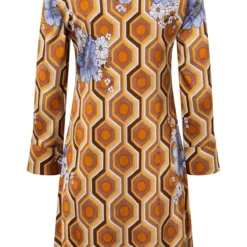 Ana Alcazar Sixties Jurk Hakila -Goedkope Mooie Kled Winkel ana alcazar 049262 3269 9108