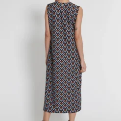 Ana Alcazar Midi Jurk Halane -Goedkope Mooie Kled Winkel ana alcazar 049270 3271 9103