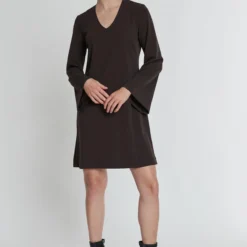 Ana Alcazar Lange Mouwen Jurk Harlis