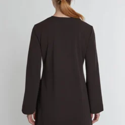 Ana Alcazar Lange Mouwen Jurk Harlis -Goedkope Mooie Kled Winkel ana alcazar 049288 3275 8505