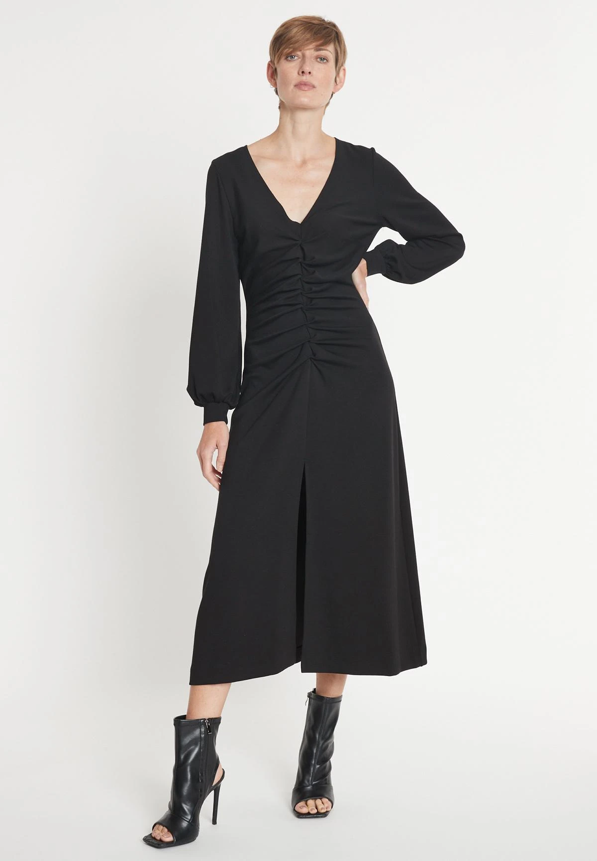 Ana Alcazar Midi Jurk Hefara 1 Ana Alcazar Midi Jurk Hefara