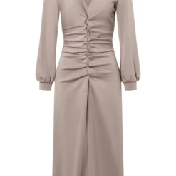 Ana Alcazar Midi Jurk Hefine 13 Ana Alcazar Midi Jurk Hefine -Goedkope Mooie Kled Winkel ana alcazar 049305 3276 8001