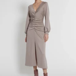 Ana Alcazar Midi Jurk Hefine