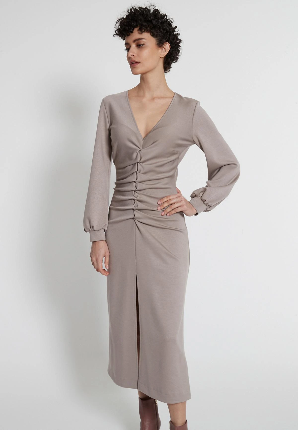 Ana Alcazar Midi Jurk Hefine 2 Ana Alcazar Midi Jurk Hefine - Afbeelding 2