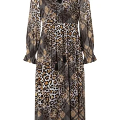 Ana Alcazar Midi Jurk Hilla 11 Ana Alcazar Midi Jurk Hilla -Goedkope Mooie Kled Winkel ana alcazar 049363 3290 9101