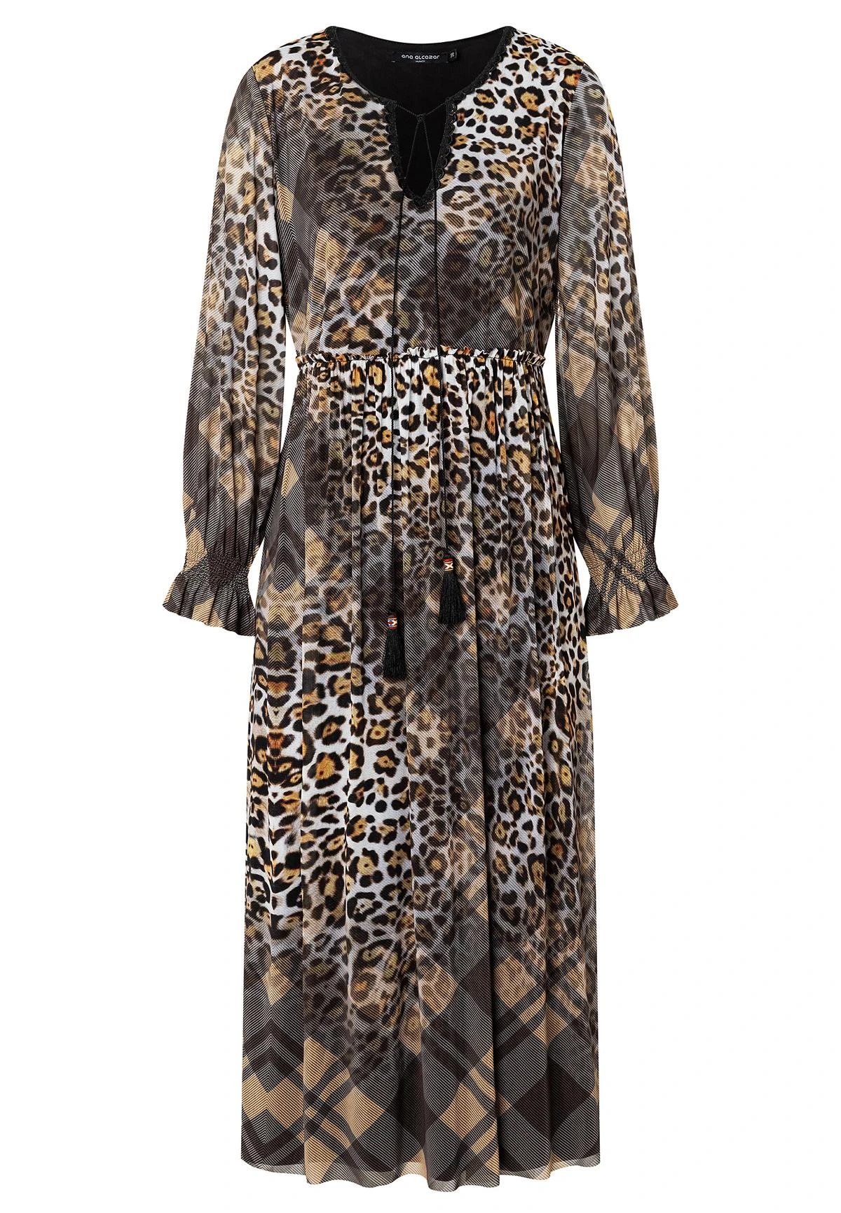 Ana Alcazar Midi Jurk Hilla 6 Ana Alcazar Midi Jurk Hilla - Afbeelding 6